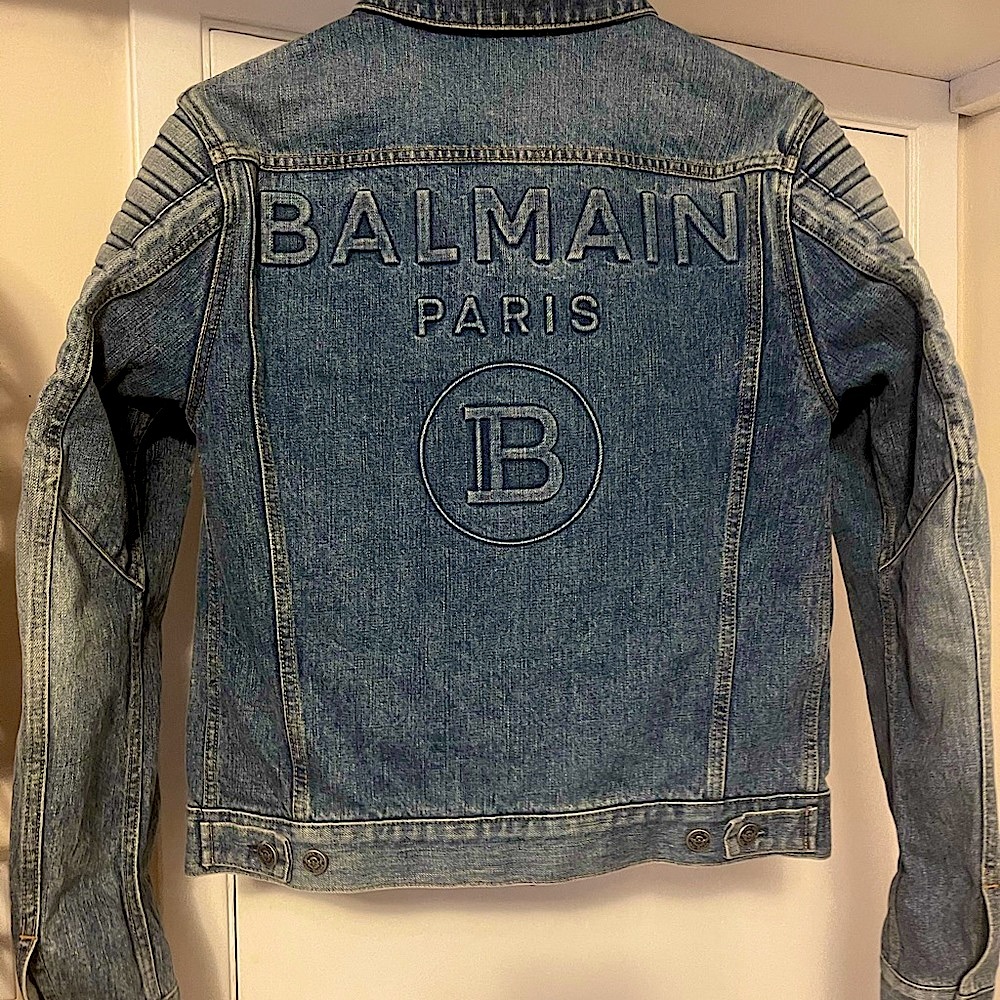 ❌❌SOLD❌❌ BALMAIN Jean Jacket